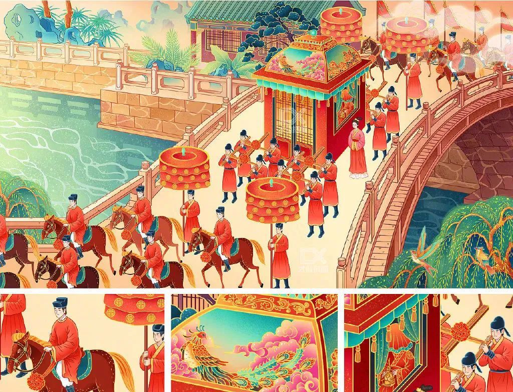 國(guó)潮插畫(huà)風(fēng)格 國(guó)潮插畫(huà)風(fēng)格